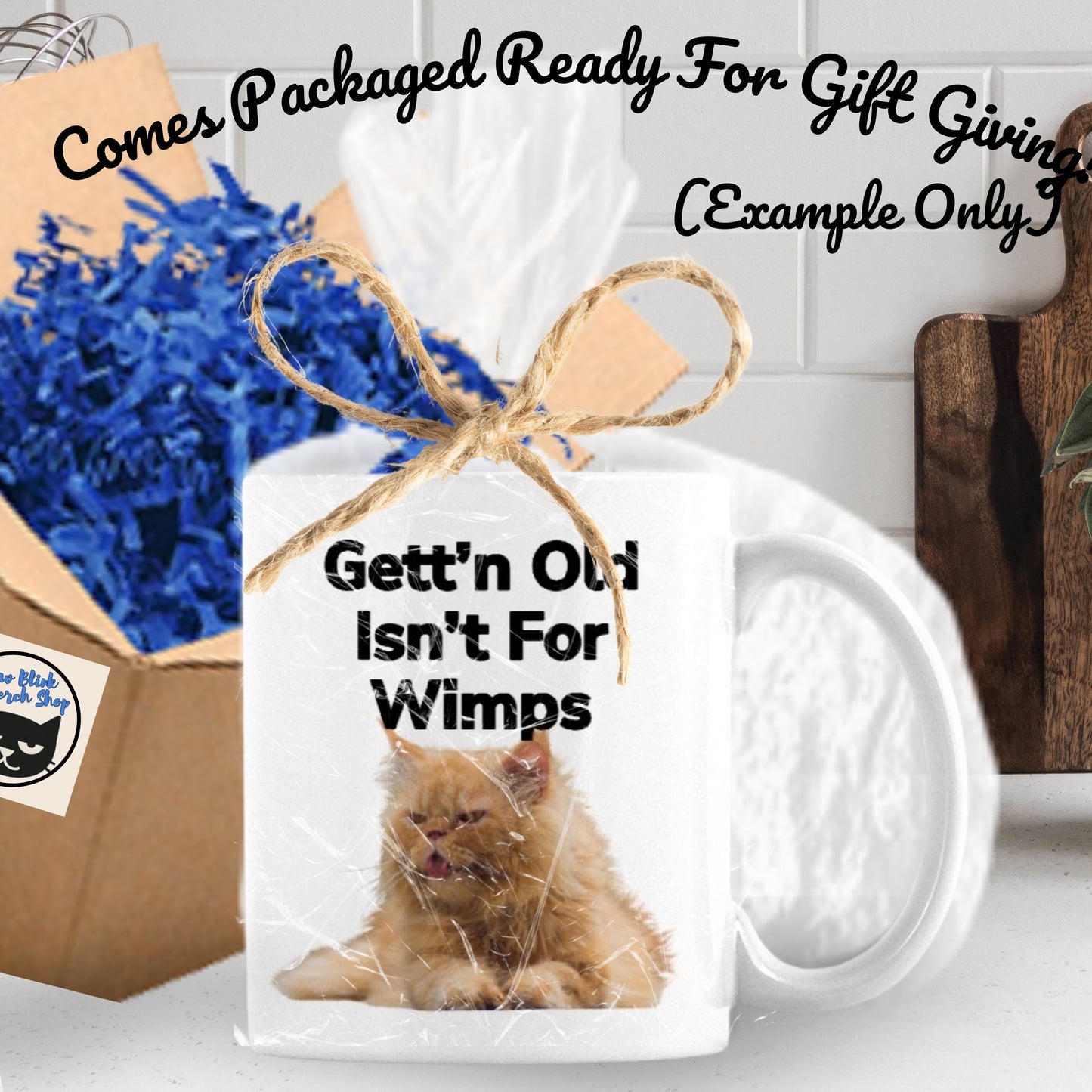 Funny, Sarcastic 11oz, Ceramic Mug For Seniors And Cat Lovers